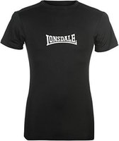 Lonsdale - M-Core Rash Guard Short Sleeve - Zwart - XL