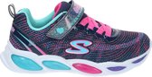 Skechers Shimmer Beams Sparkle Glow sneakers blauw - Maat 27