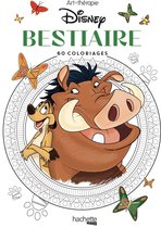 Les Petits blocs d'Art-thérapie Bestiaire Disney: 60 coloriages - kleurblok