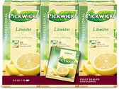 Thee Pickwick Fair Trade lemon 25x1.5gr - 3 stuks