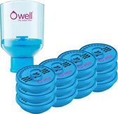 Owell special, een jaar lang gefilterd water family household, 1500 liter + gratis Owell holder