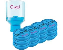 Owell special, een jaar lang gefilterd water family household, 1500 liter + gratis Owell holder