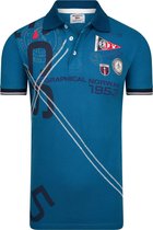 Geographical Norway - poloshirt - kilian - blauw