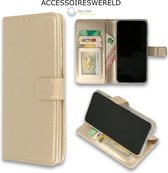 Bookcase Goud - Samsung Galaxy S21 Ultra - Portemonnee hoesje