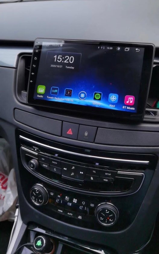 Apple Carplay sans fil et Android Auto sur Peugeot 508 écran d'origine –  GOAUTORADIO