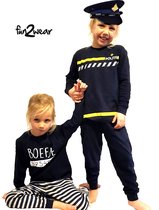 Fun2wear  - Politie - baby/peuter/kleuter/kinder - pyjama- maat 92
