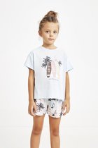 Nautica - Kinderen Pyjama Short Set - 7/8