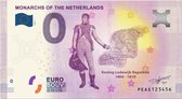 Billet de 0 Euro 2020 - Princes des Pays- Nederland - Roi Lodewijk Napoleon