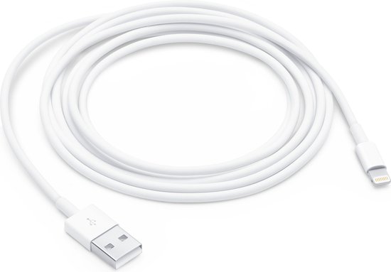 3 stuks 2 Meter Apple Lightning Kabel naar USB voor Oplader - Lightning  cable-... | bol.com