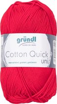 865-147 Cotton Quick Uni 10x50 gram rood