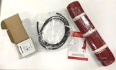 De ville elektrische vloerverwarming 3 m2- 450 watt. met wifi controller digitale klokthermostaat