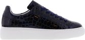 Tango | Alex 4-d  navy patent sneaker - white sole | Maat: 40