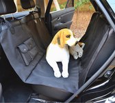 Winkrs - Couverture pour chien de voiture - Hamac pour Chiens - Protection de banquette arrière/housse de protection avec espace de rangement