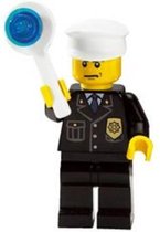 LEGO City Politieagent Minifiguur (cty0008)