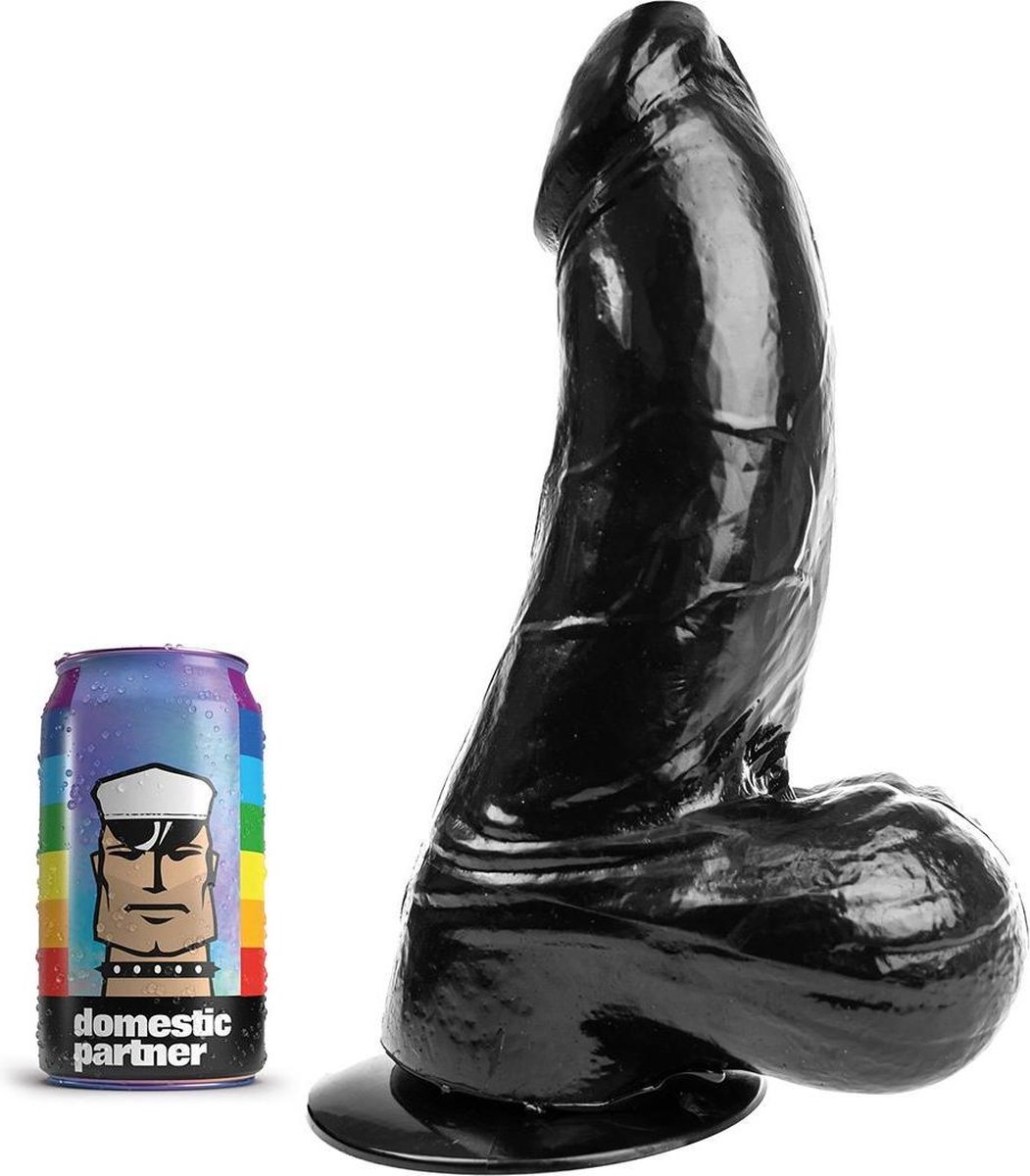 Domestic Partner - Dildo Grenadier - XL - Zwart