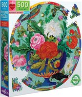 Ronde puzzel - Bouquet and Birds (500)