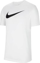 Nike Nike Park20 Dry Sportshirt - Maat XXL  - Mannen - wit - zwart