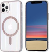 Apple iPhone 12 Pro Max TPU Backcover hoesje - Rose Gold