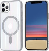 Apple iPhone 12 Pro Max TPU Backcover hoesje - Zilver