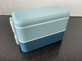 Topspulletjes - Lunch box - milieuvriendelijk - duurzaam - blauw