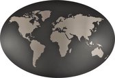 Blauwstaal.com - Muurdecoratie - Wereldkaart - Blauwstaal