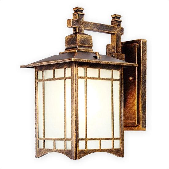 Inzet kom tot rust pil SensaHome Oriental - Klassieke Industriële Tuinlamp Buitenlamp | Luxe  Wandlamp met... | bol.com