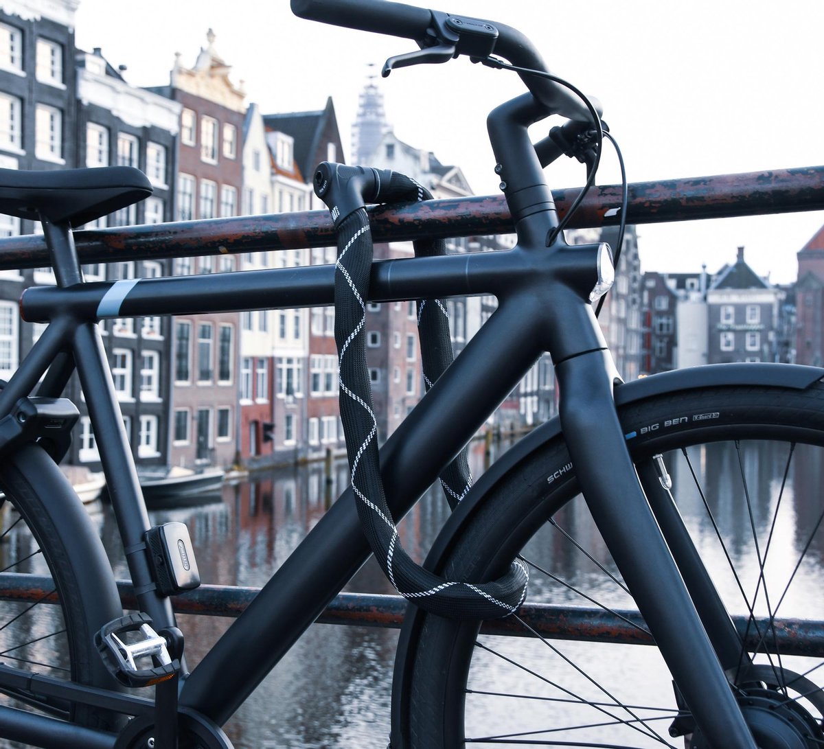 Fietsslot ABUS Kettingslot - IVEN Chain 8210 - Security level 10 - ART 2 zwart - winnaar ANWB slotentest 2022 - 140 cm - Geschikt voor elektrische fietsen en stadsfietsen – foto 6