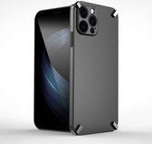 X-Four PC + TPU schokbestendige beschermhoes voor iPhone 12 Pro (zwart)