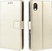 Retro Crazy Horse Texture Horizontale Flip Leren Case voor Huawei Y5 (2019), met Houder & Kaartsleuven & Fotolijst (Goud)