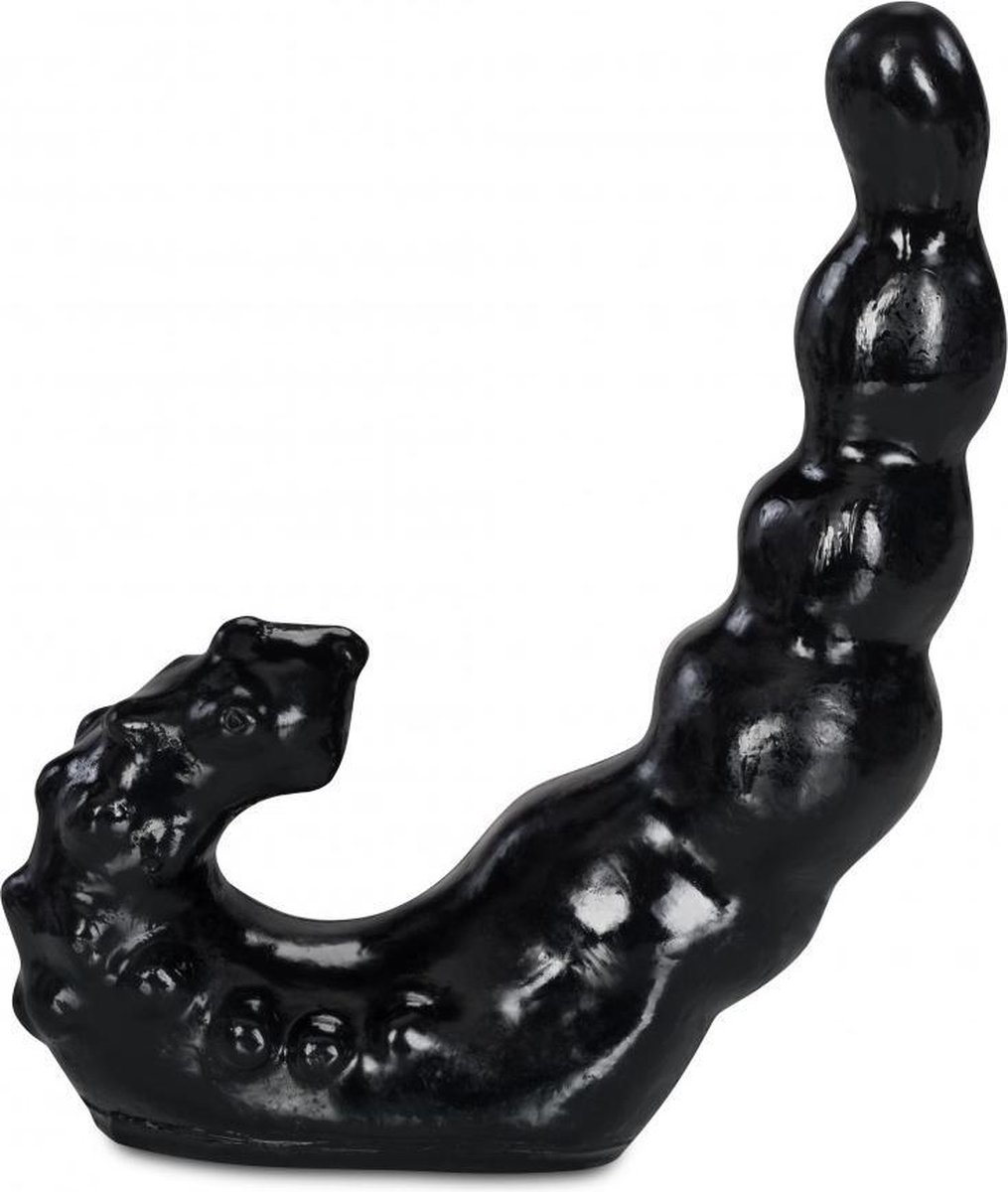 Goedkoopste XXLTOYS - Connor - Dildo - Inbrenglengte 20 X 5 cm - Black - Uniek Design Realistische Dildo – Stevige Dildo – voor Diehards only - Made in Europe