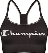 CHAMPION Seamless Fashion - Crop Top - Zwart - Maat XS
