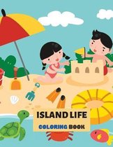Island Life Coloring Book