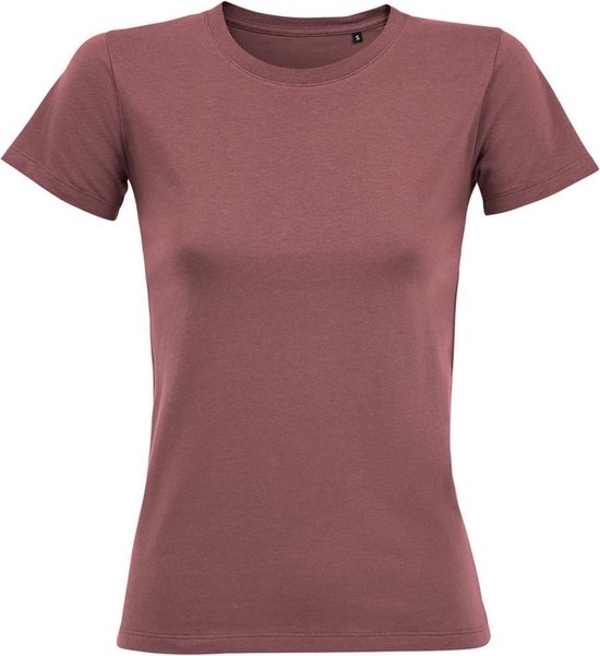 SOLS Dames/dames Regent Fit T-Shirt (Oud Roze)