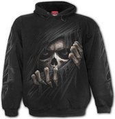 Spiral Hoodie/trui -S- GRIM RIPPER Zwart