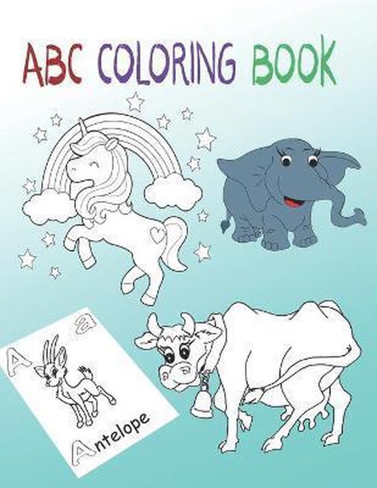 Abc Coloring Book Alexe Parcker Boeken Bol Com