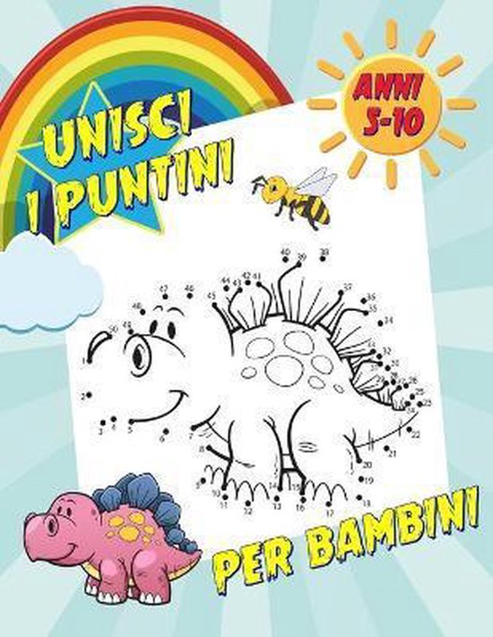 Libro 'Unisci I Puntini' Per Bambini 5-10 Anni - Attività Educative Con Numeri E Lettere - Foto 3