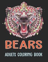 Bears Adults Coloring Book