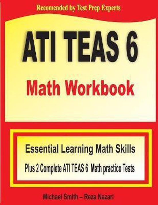 ATI TEAS 6 Math Workbook - cover