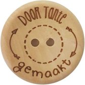 Durable Knoop Door tante gemaakt 30mm. Kaart a 2 stuks