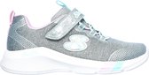 Skechers Sneakers - Maat 27 - Meisjes - zilver/wit/roze