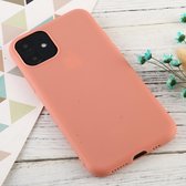 Voor iPhone 11 Candy Color TPU Case (Apricot)