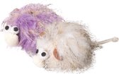 Kattenspeeltje Pluche Wooly Monster - Willekeurig - 7 x 4 x 4 cm