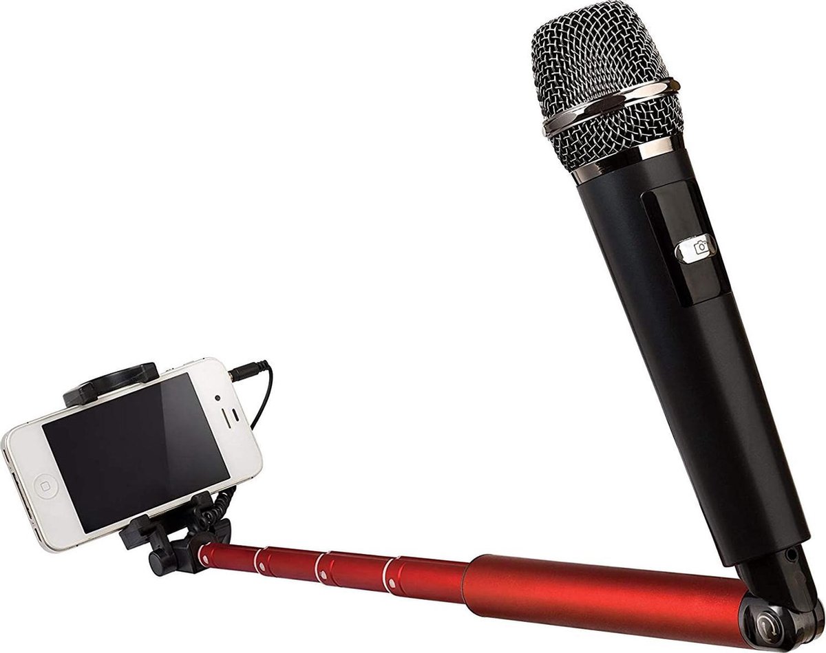The Voice Premium Sing-a-long Selfie Stick - Uitbreidbaar, Telescopische  Monopod incl.... | bol.com