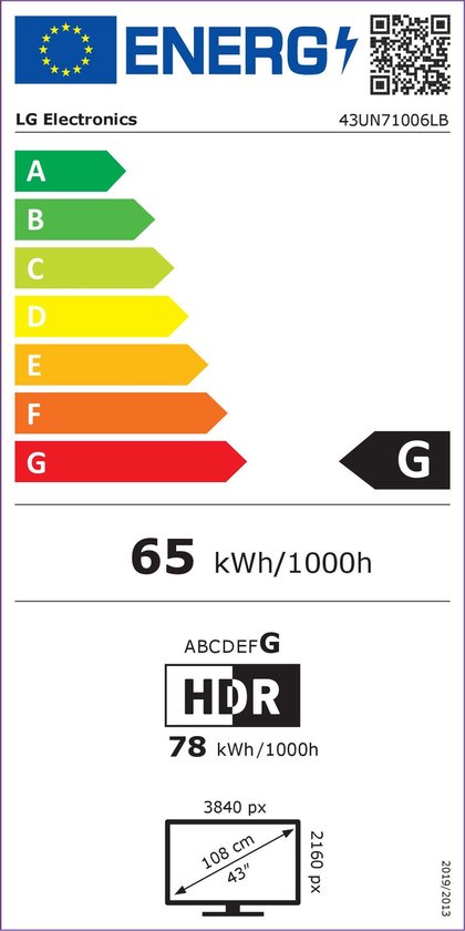 Bol Com Lg 43un71006lb 43 Inch 4k Led 2020