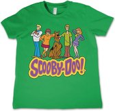 ScoobyDoo Kinder Tshirt -S- Team Groen