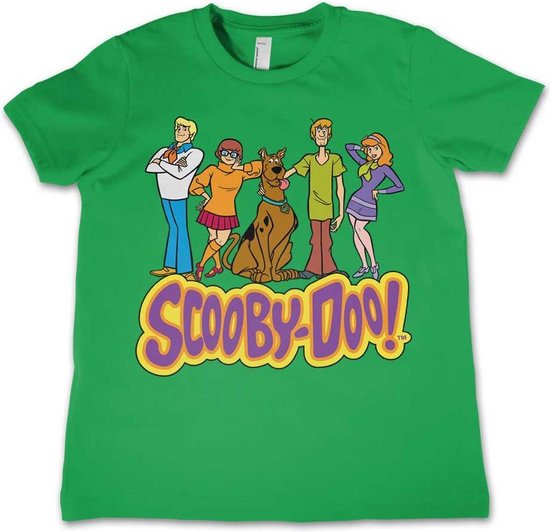 Tshirt Kinder ScoobyDoo - S- Vert Équipe
