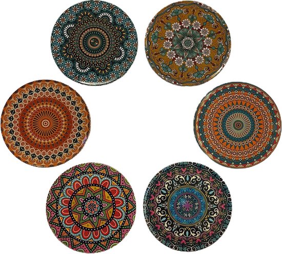 Onderzetters voor glazen - Tafelaccessoires - - kurk Coasters - bol.com