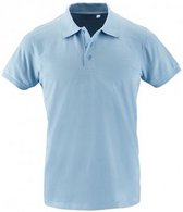 SOLS Heren Phoenix Poloshirt met korte mouwen Pique Polo (Wit)