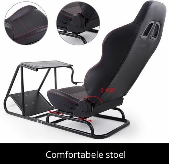 Bruin punch Twisted Dexters® Game Simulator | Playseat | Race Stoel | Gaming Seat | voor PS2,  PS3, PS4,... | bol.com