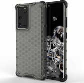 Voor Samsung Galaxy S30 Ultra schokbestendige honingraat PC + TPU beschermhoes (zwart)